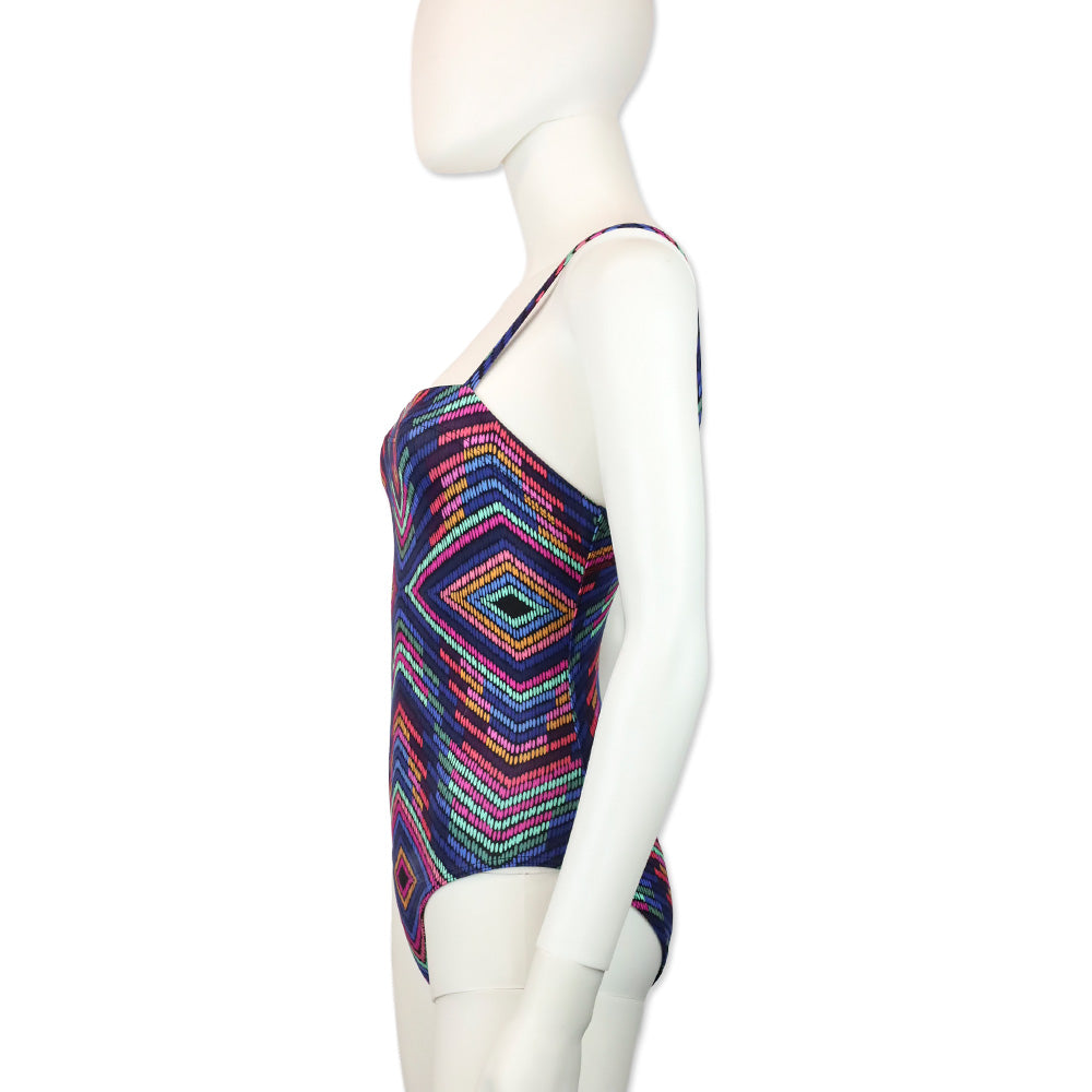 Eres Optique Imprime Arc En Ciel One Piece Swimsuit