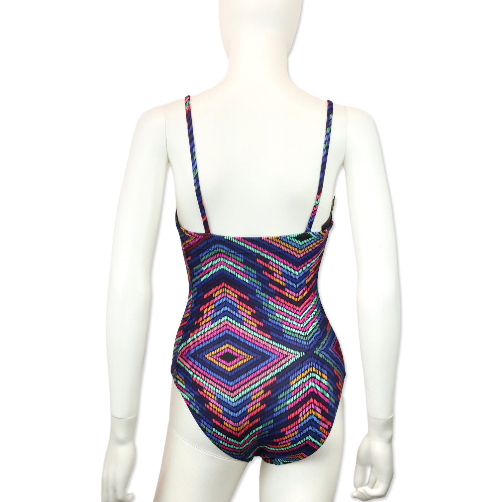 Eres Optique Imprime Arc En Ciel One Piece Swimsuit