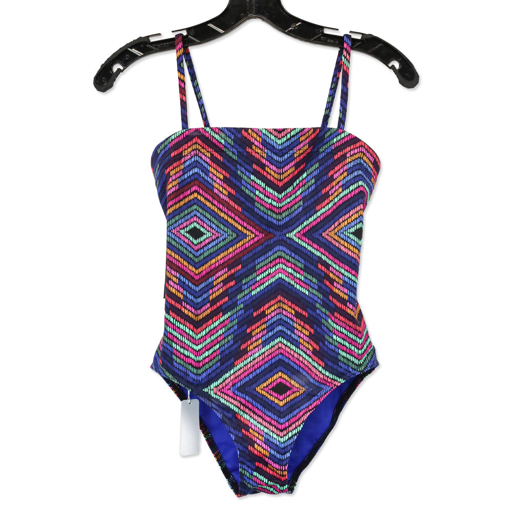 Eres Optique Imprime Arc En Ciel One Piece Swimsuit