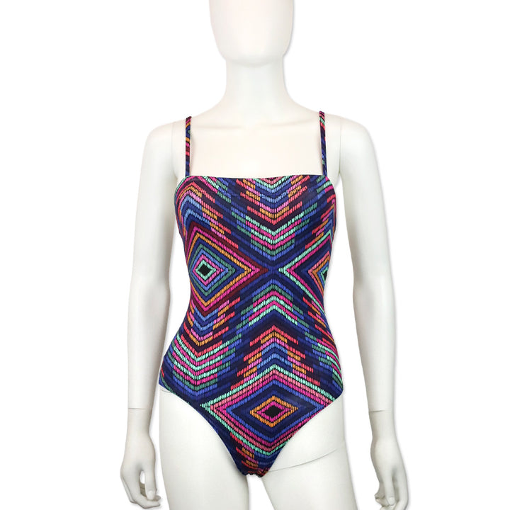 Eres Optique Imprime Arc En Ciel One Piece Swimsuit