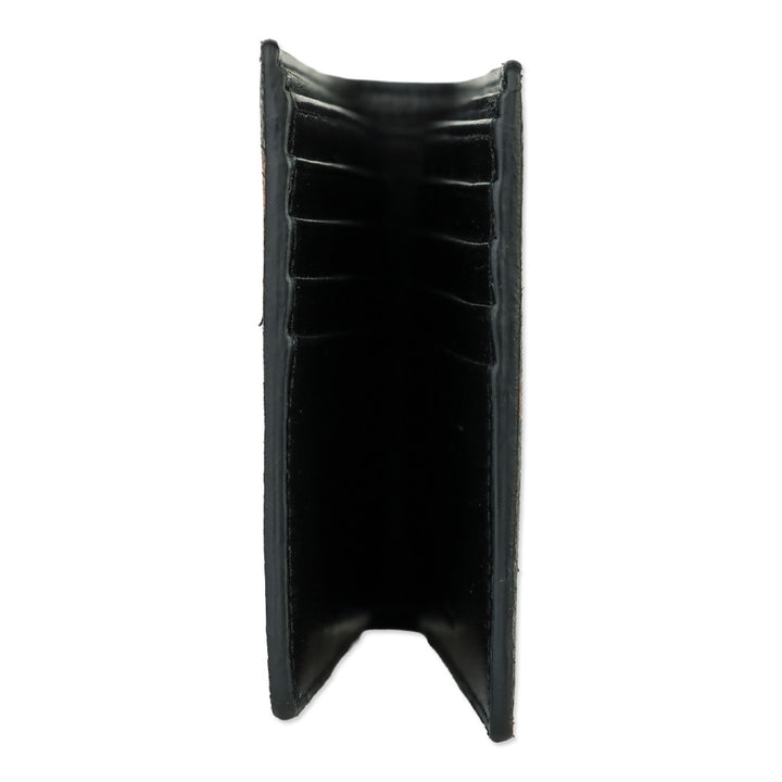 Ermenegildo Zegna Dark Grey Xxx Printed Bifold Wallet