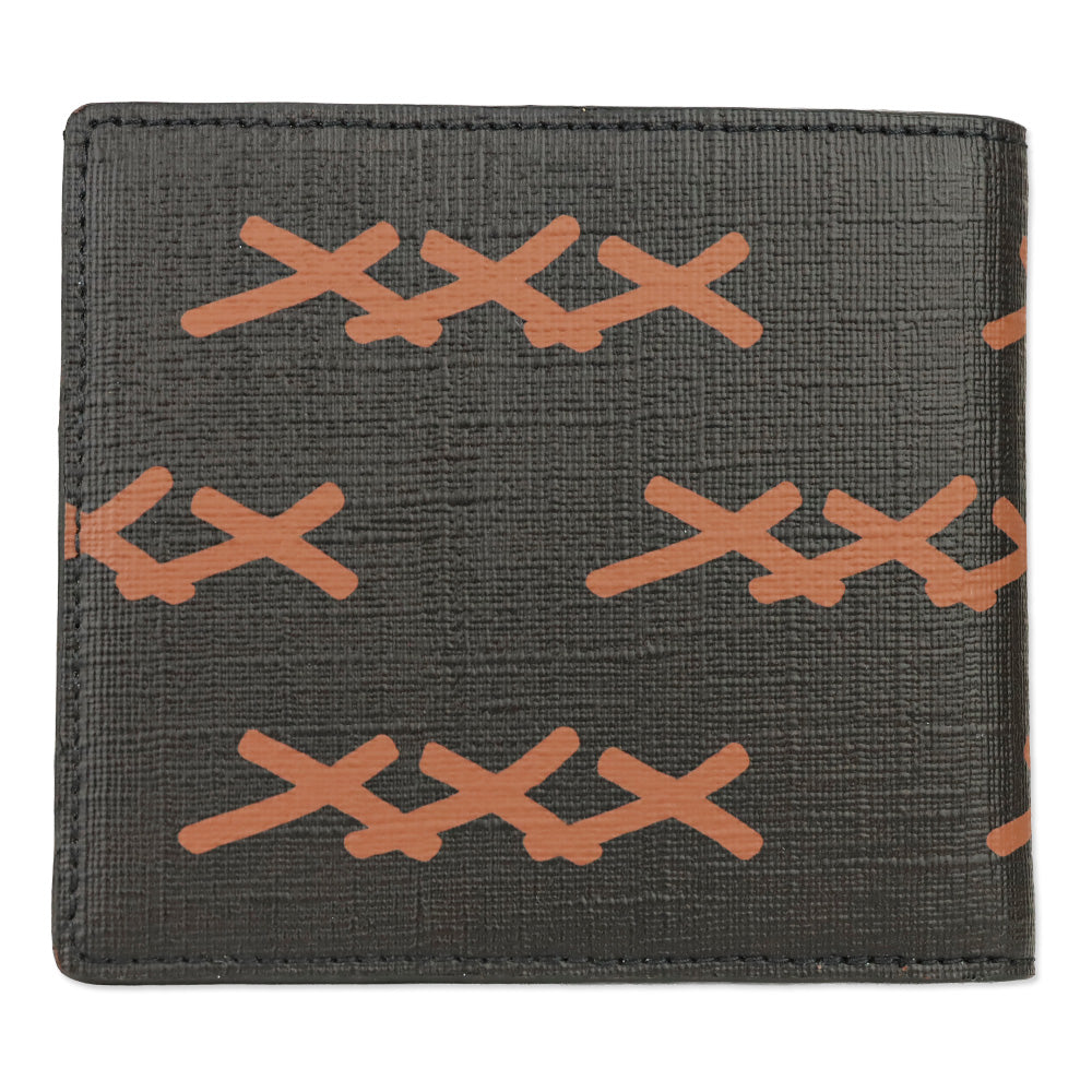 Ermenegildo Zegna Dark Grey Xxx Printed Bifold Wallet
