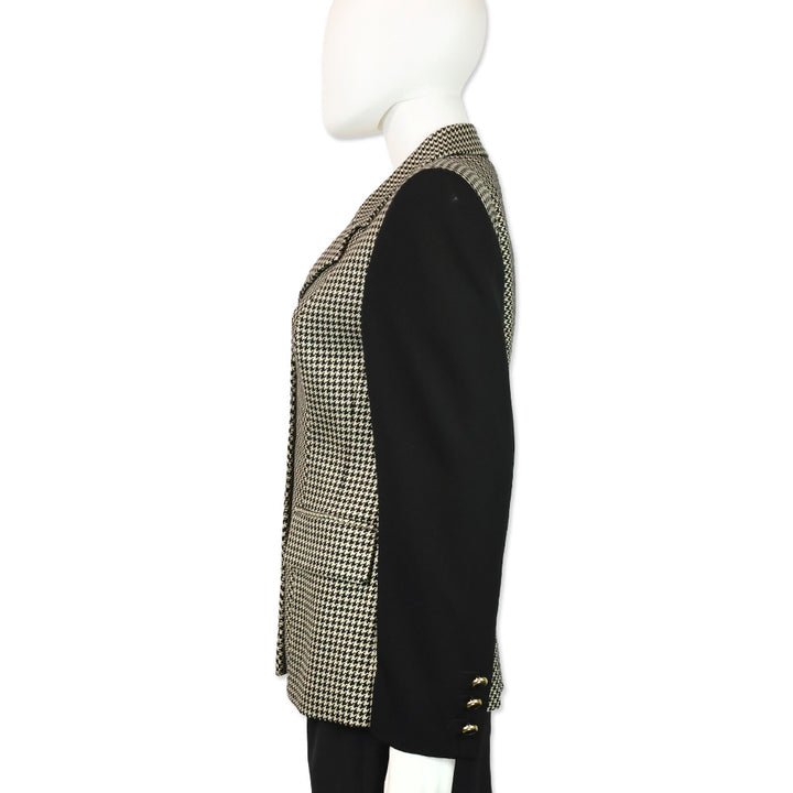 Escada Margaretha Ley Houndstooth Blazer