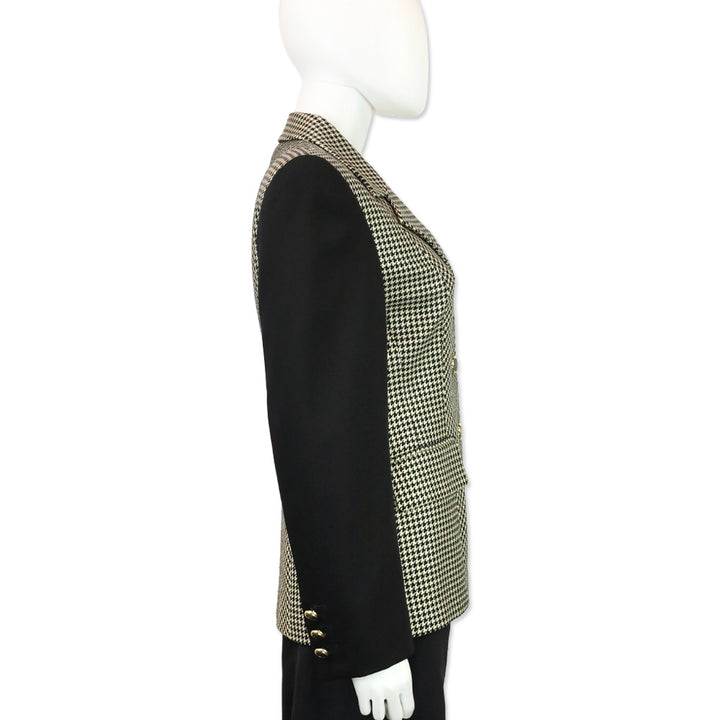 Escada Margaretha Ley Houndstooth Blazer