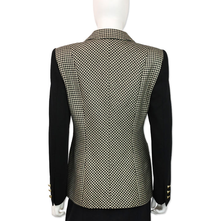 Escada Margaretha Ley Houndstooth Blazer