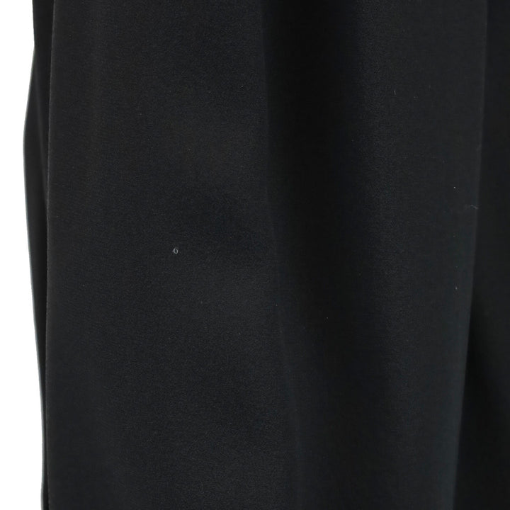 Etro Black Silk Chemise Tuxedo Button Up Top