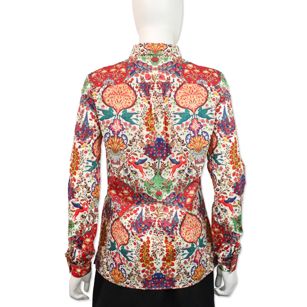 Etro Multicolor Paisley Mythical Print Button Up Shirt