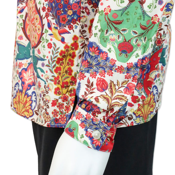 Etro Multicolor Paisley Mythical Print Button Up Shirt