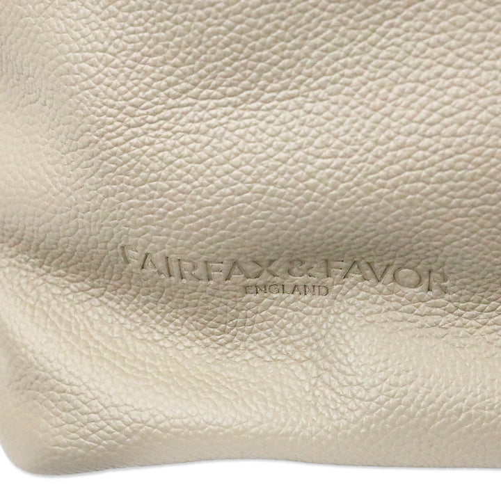 Fairfax & Favor Stone Grained Leather Tetbury Handbag
