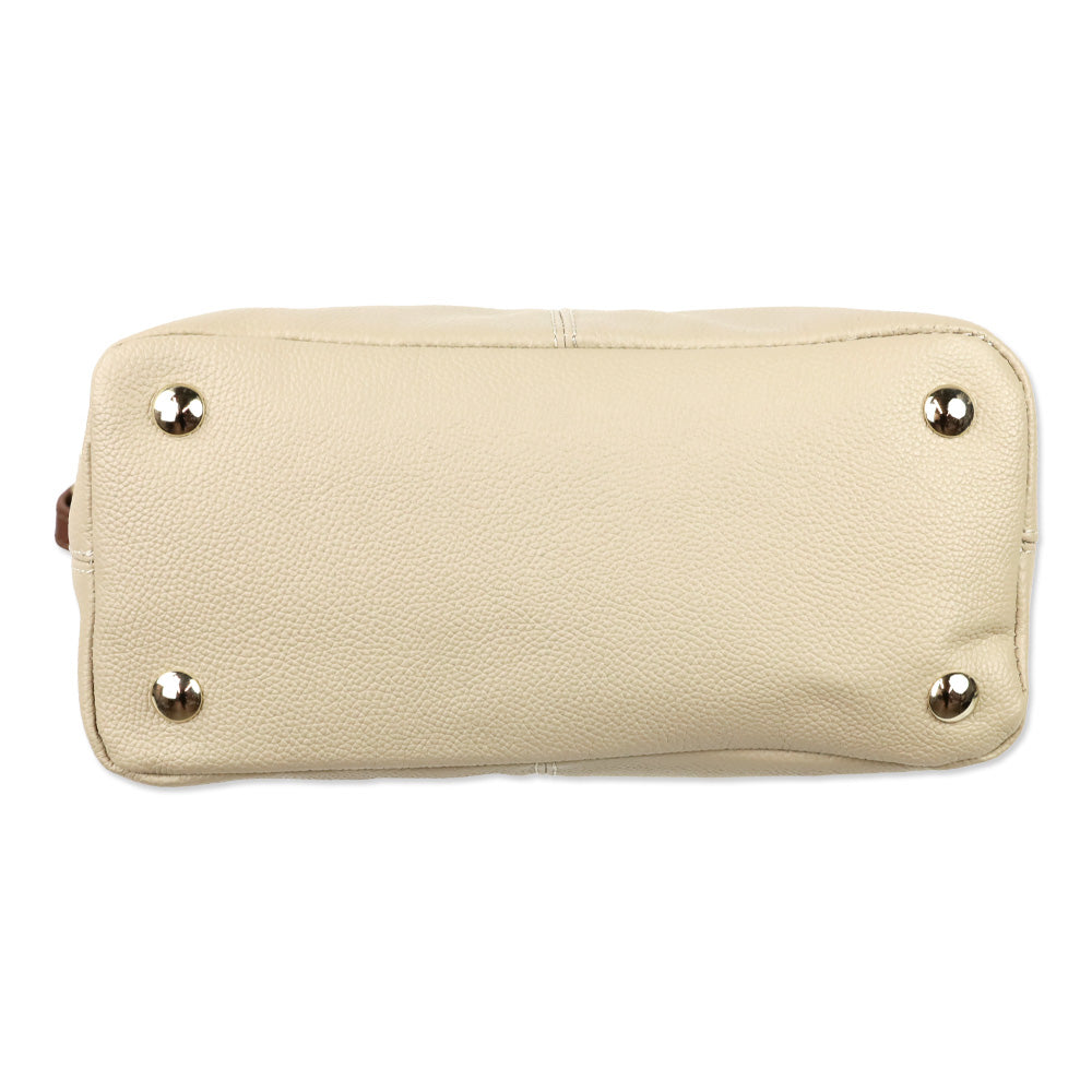 Fairfax & Favor Stone Leather Mini Tetbury Handbag