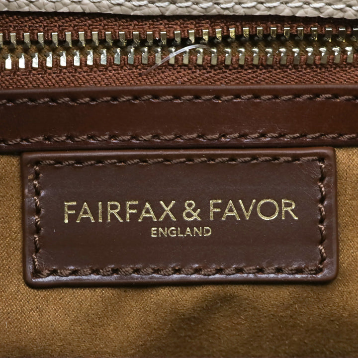 Fairfax & Favor Stone Leather Mini Tetbury Handbag
