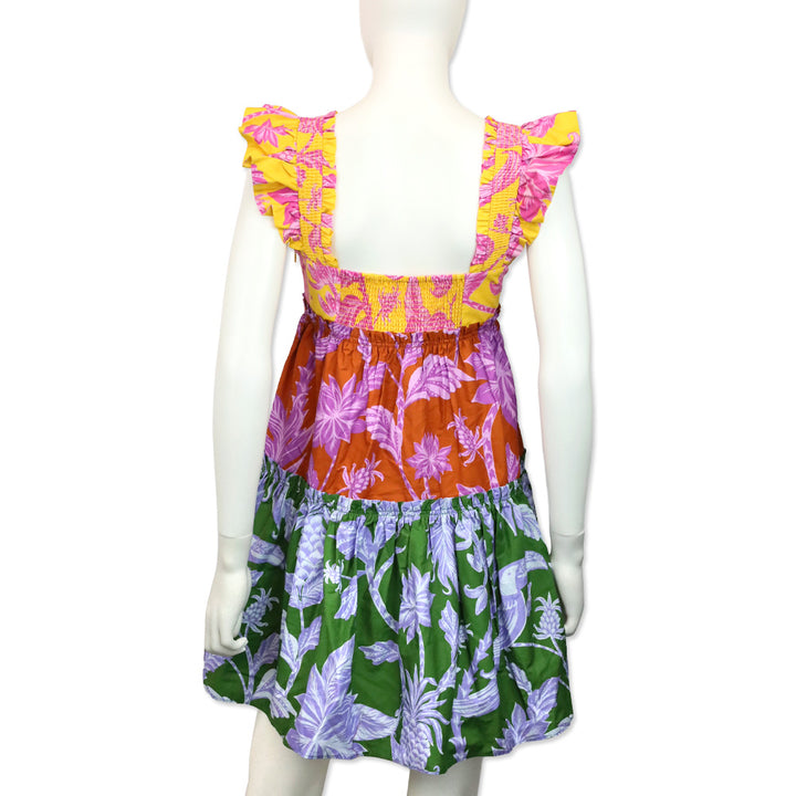 Farm Rio Tropical Swing Mix Mini Dress