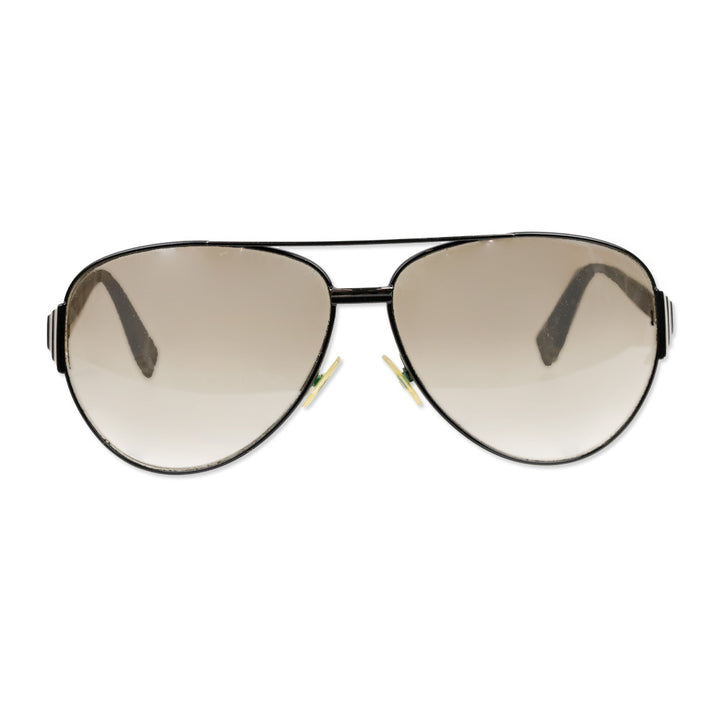 Fendi Black Aviator Sunglasses