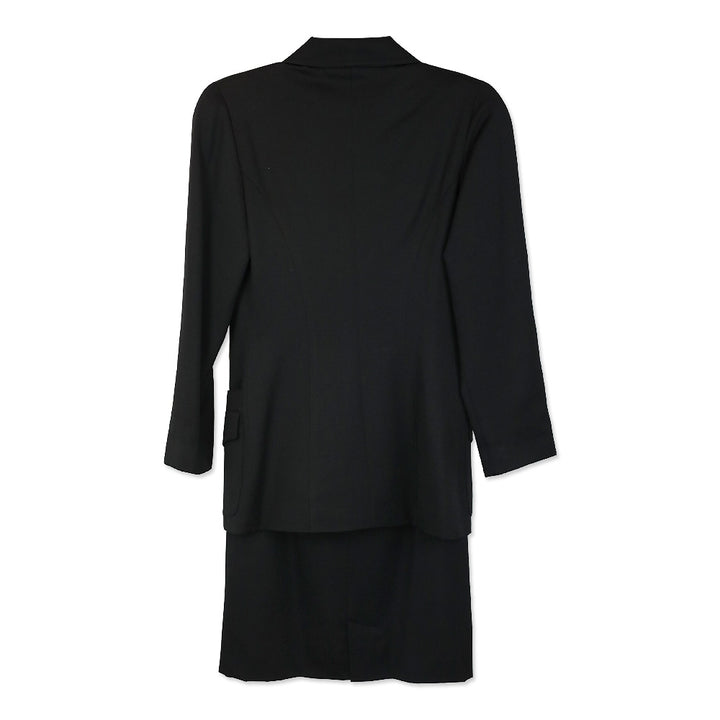 Fendi 365 by Contri Black Jacket & Skirt Set