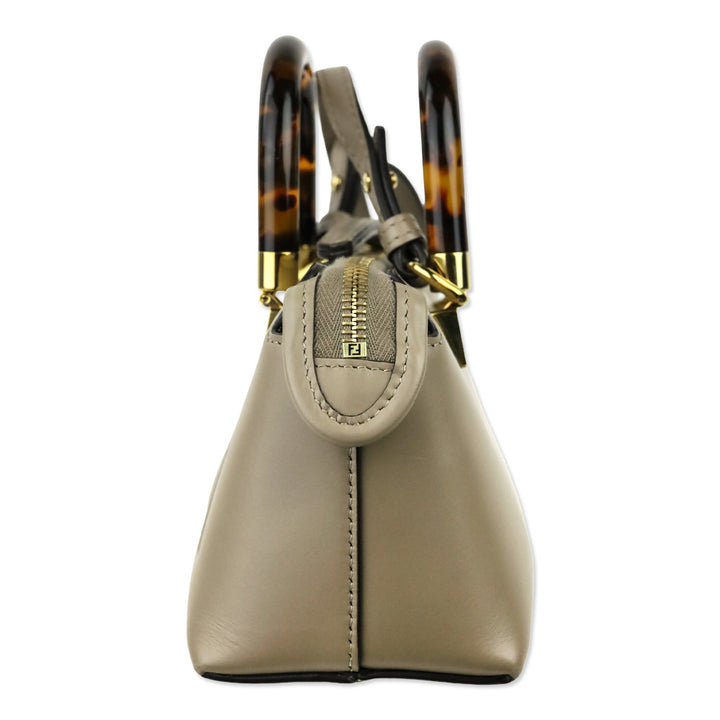 Fendi Mini Logo Embossed Leather By The Way Top Handle Bag