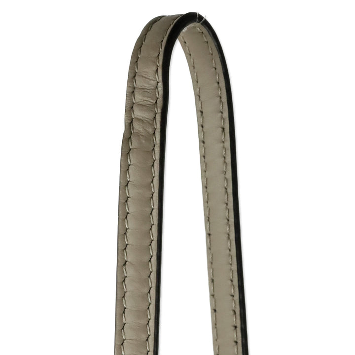 Fendi Mini Logo Embossed Leather By The Way Top Handle Bag
