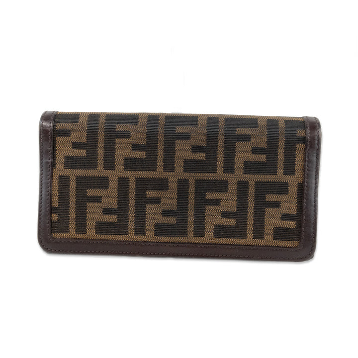 Fendi Monogram Canvas/Leather Wallet