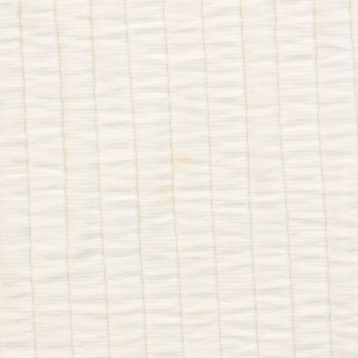 Fendi Off White Ribbed Ruffle Lapel Coat