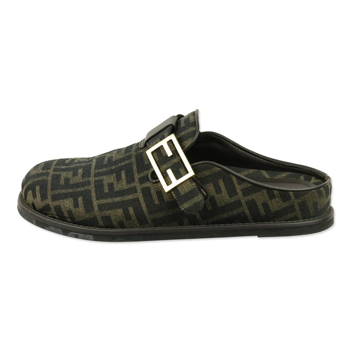 Fendi Zucca Canvas Slip-On Mule