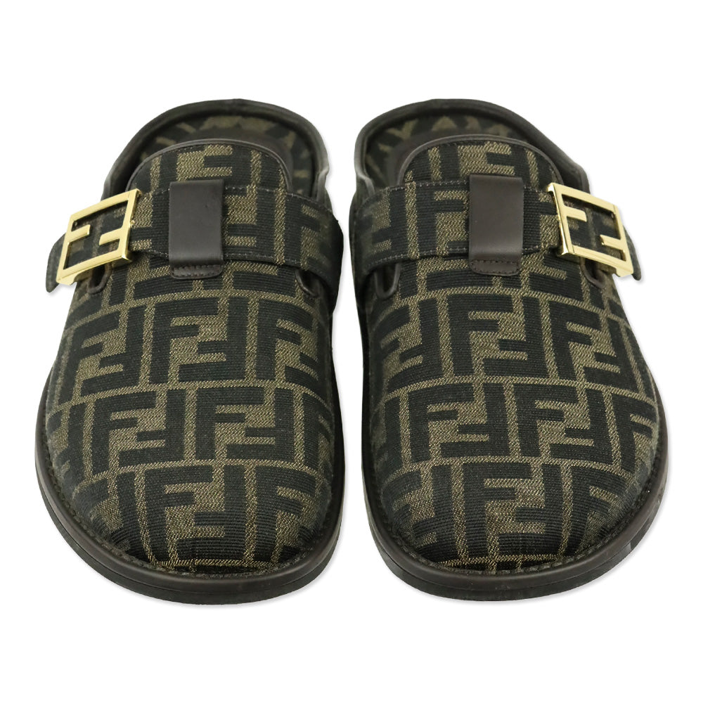 Fendi Zucca Canvas Slip-On Mule
