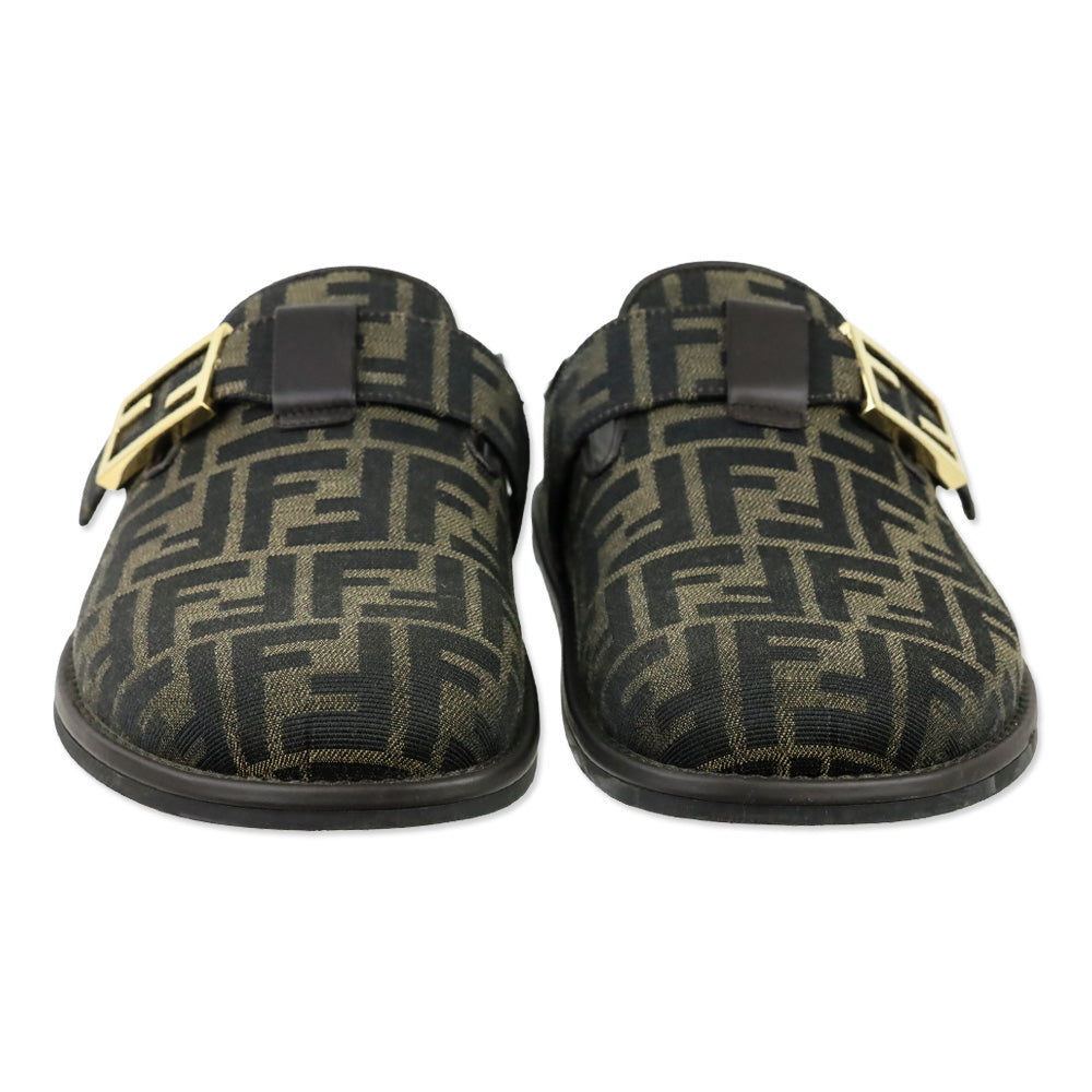 Fendi Zucca Canvas Slip-On Mule