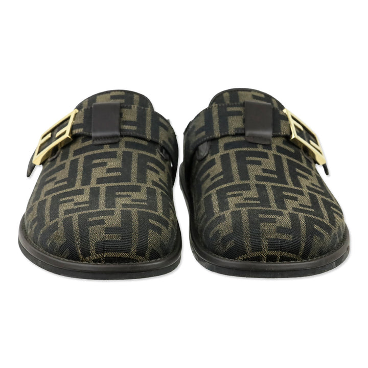 Fendi Zucca Canvas Slip-On Mule