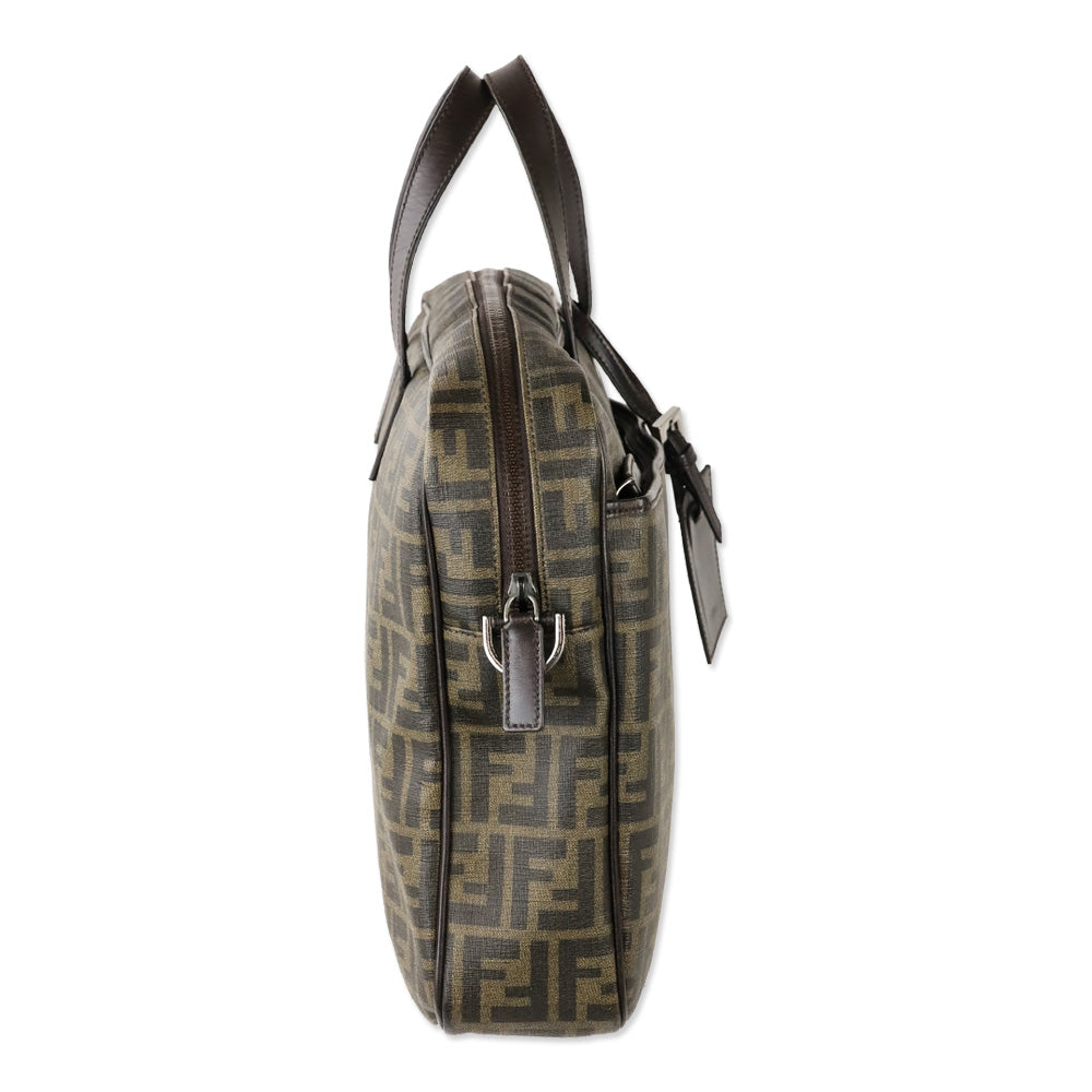 Fendi Zucca Coated Canvas Messenger Bag