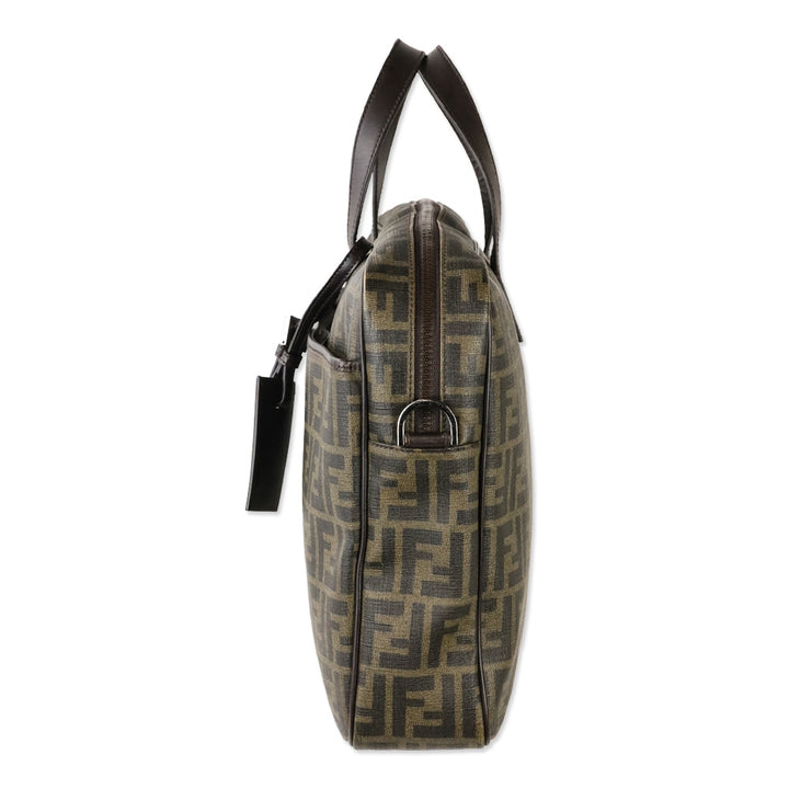 Fendi Zucca Coated Canvas Messenger Bag