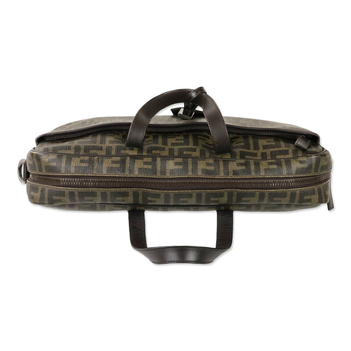 Fendi Zucca Coated Canvas Messenger Bag