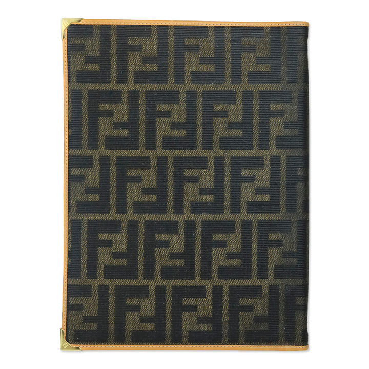 Fendi Zucca Monogram Canvas Diary Planner Notepad