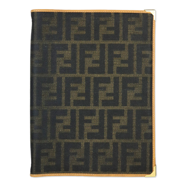 Fendi Zucca Monogram Canvas Diary Planner Notepad