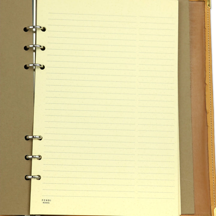 Fendi Zucca Monogram Canvas Diary Planner Notepad
