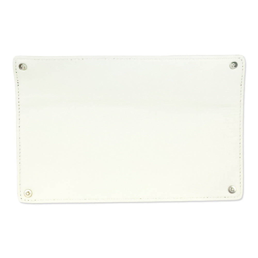 Fendi by Marc Jacobs White Leather Peekaboo ISeeU Medium Bag