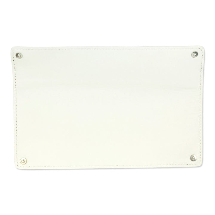 Fendi by Marc Jacobs White Leather Peekaboo ISeeU Medium Bag
