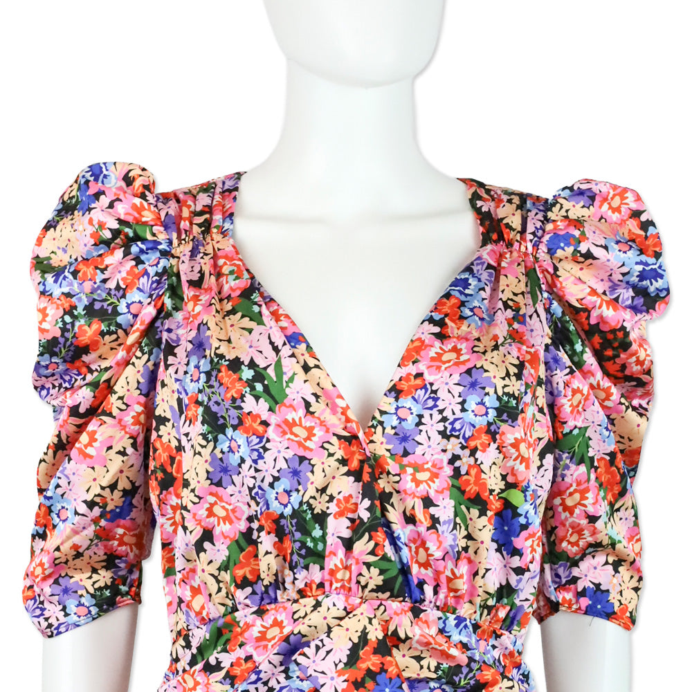 For Love & Lemons Bouquet Mini Dress