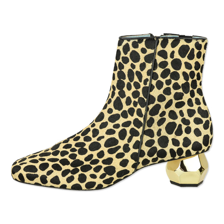 Frances Valentine Marnie Cheetah Calf Hair Bootie