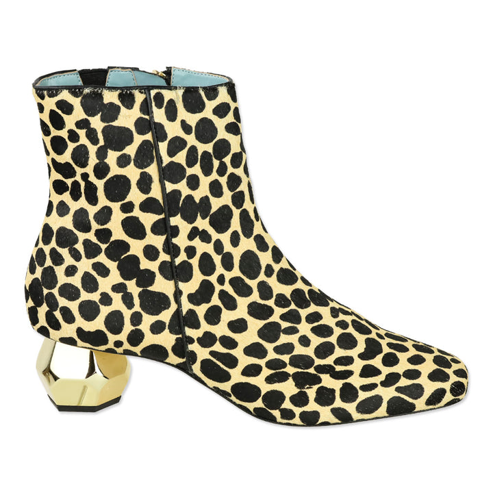 Frances Valentine Marnie Cheetah Calf Hair Bootie