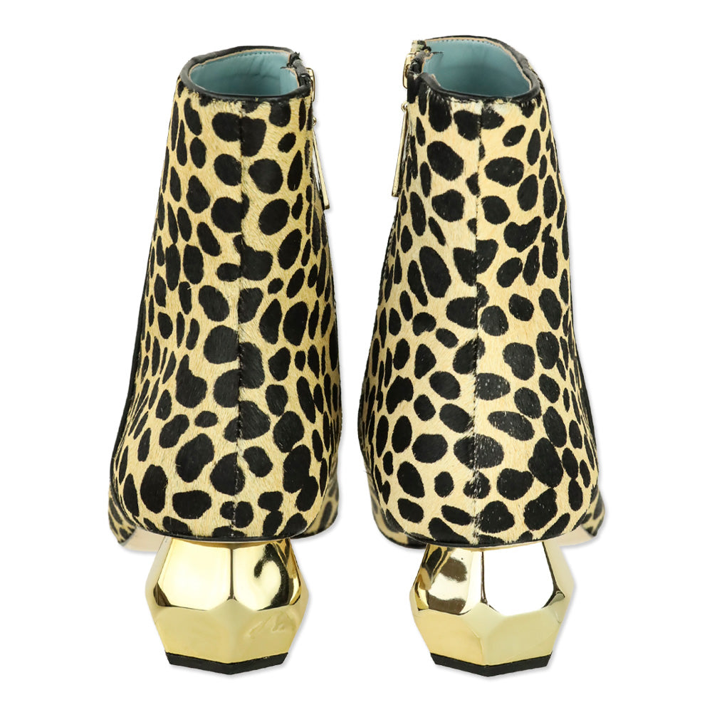 Frances Valentine Marnie Cheetah Calf Hair Bootie