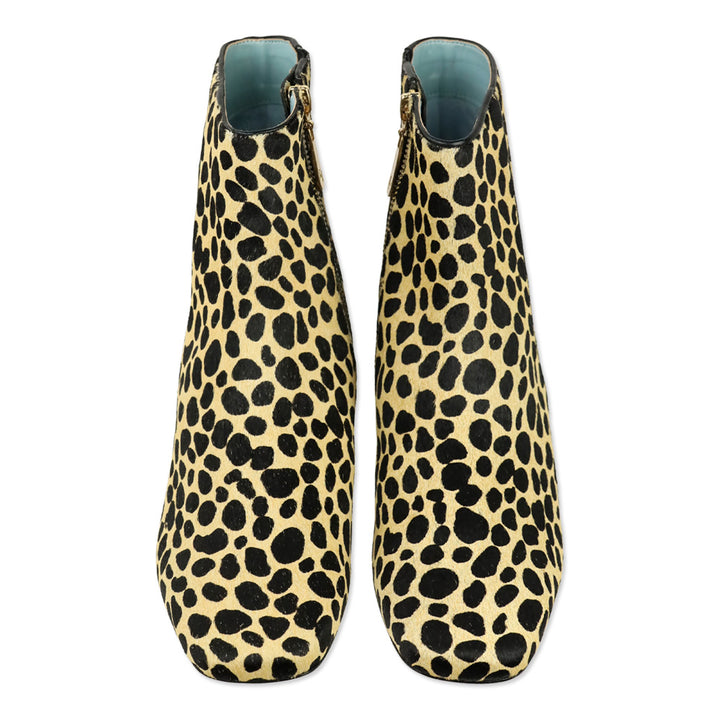 Frances Valentine Marnie Cheetah Calf Hair Bootie