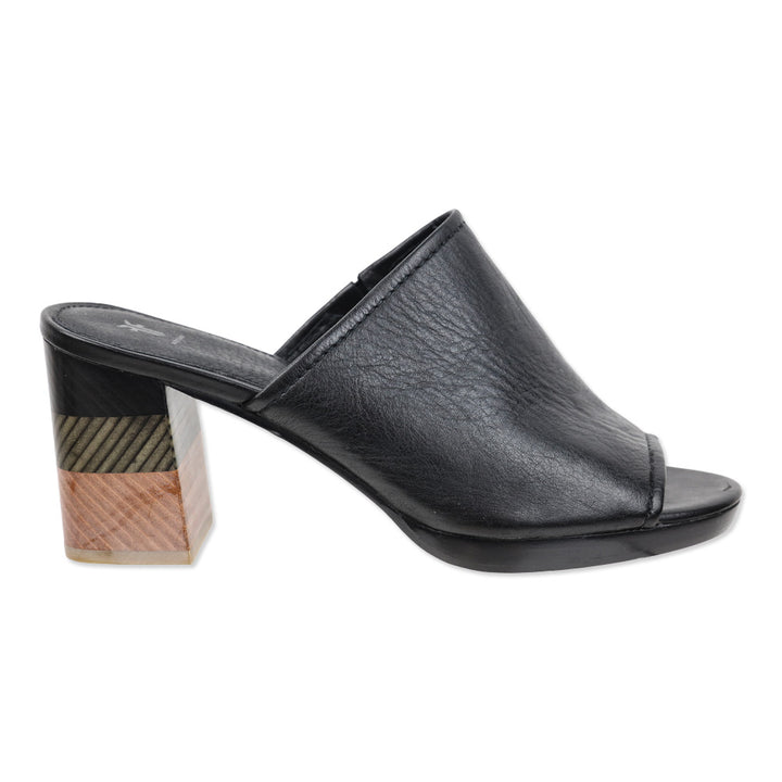 Frye Black Blake Chevron Mule
