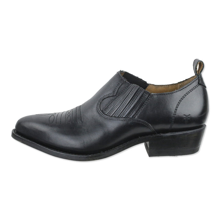 Frye Black Leather Billy Shootie