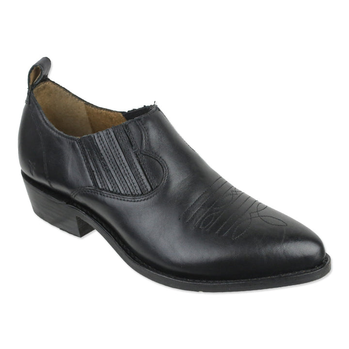 Frye Black Leather Billy Shootie