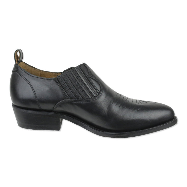 Frye Black Leather Billy Shootie