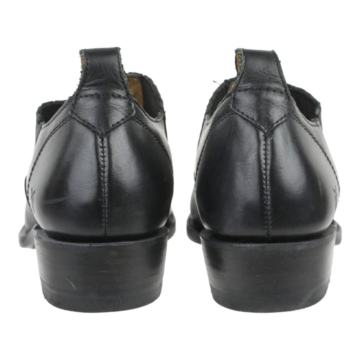 Frye Black Leather Billy Shootie