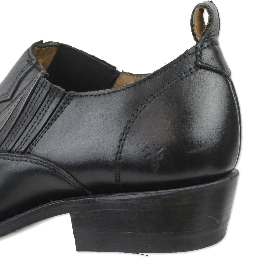 Frye Black Leather Billy Shootie
