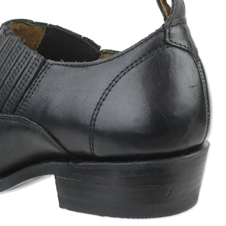 Frye Black Leather Billy Shootie