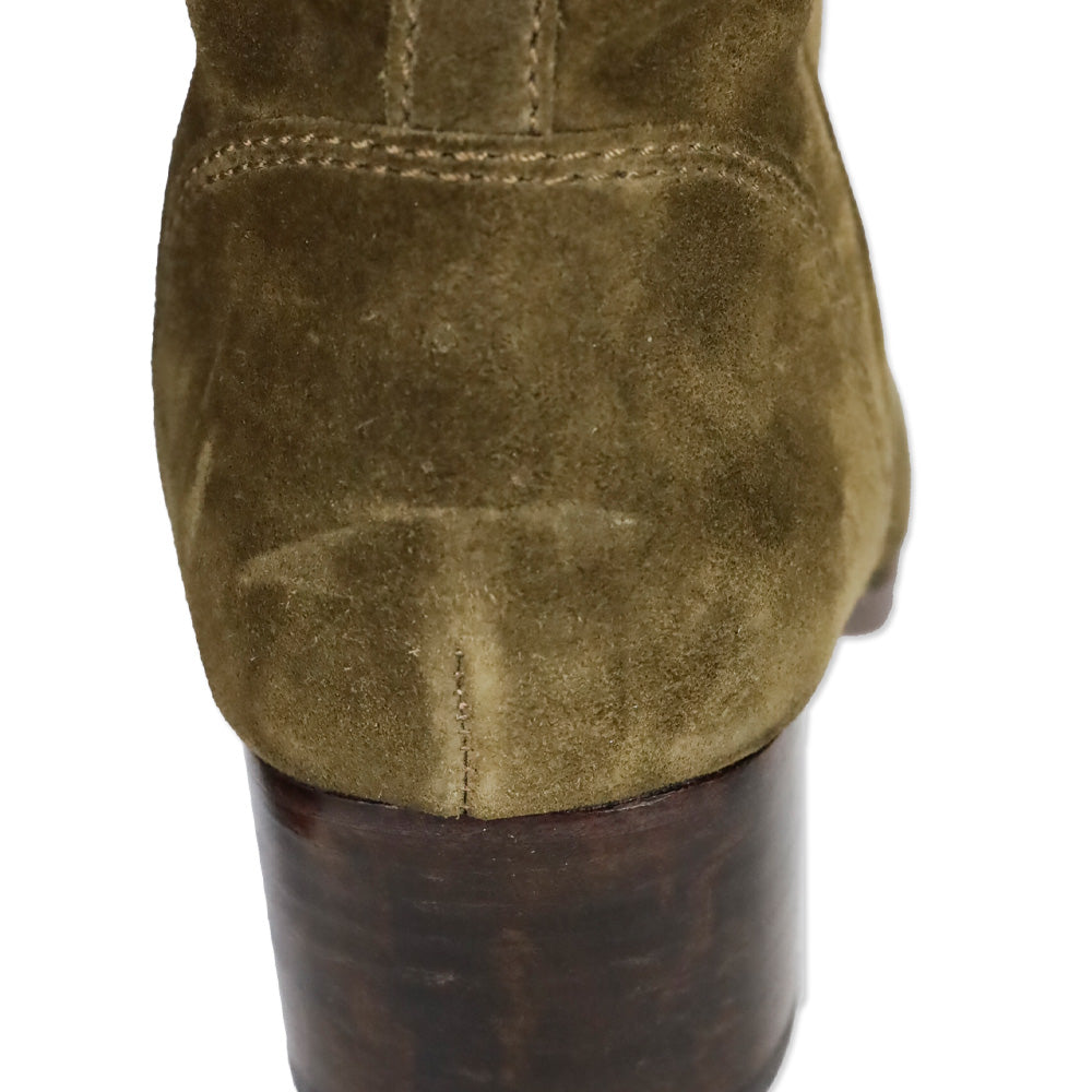 Frye Clara Tassel Brown Suede Over the Knee High Boots