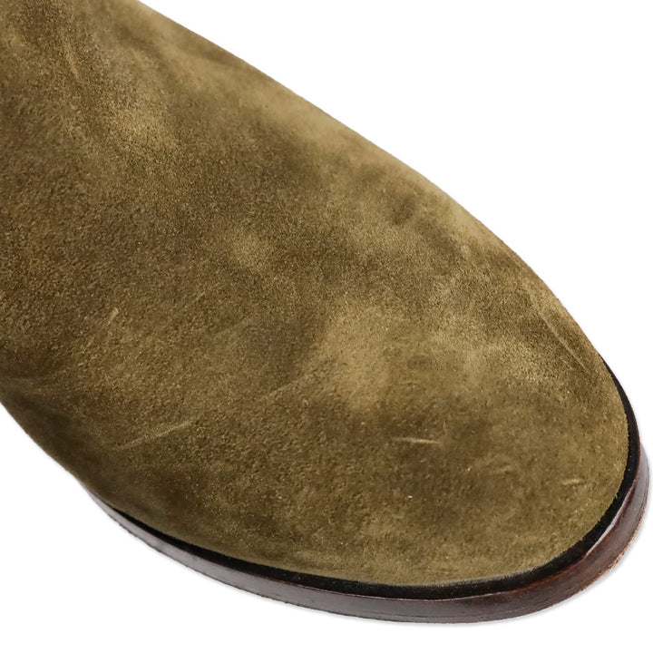 Frye Clara Tassel Brown Suede Over the Knee High Boots