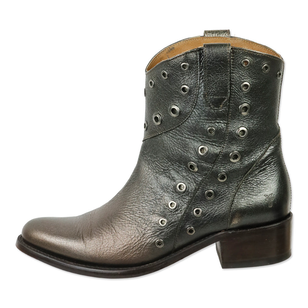Frye Pewter Ombre Diana Grommet Short Boots