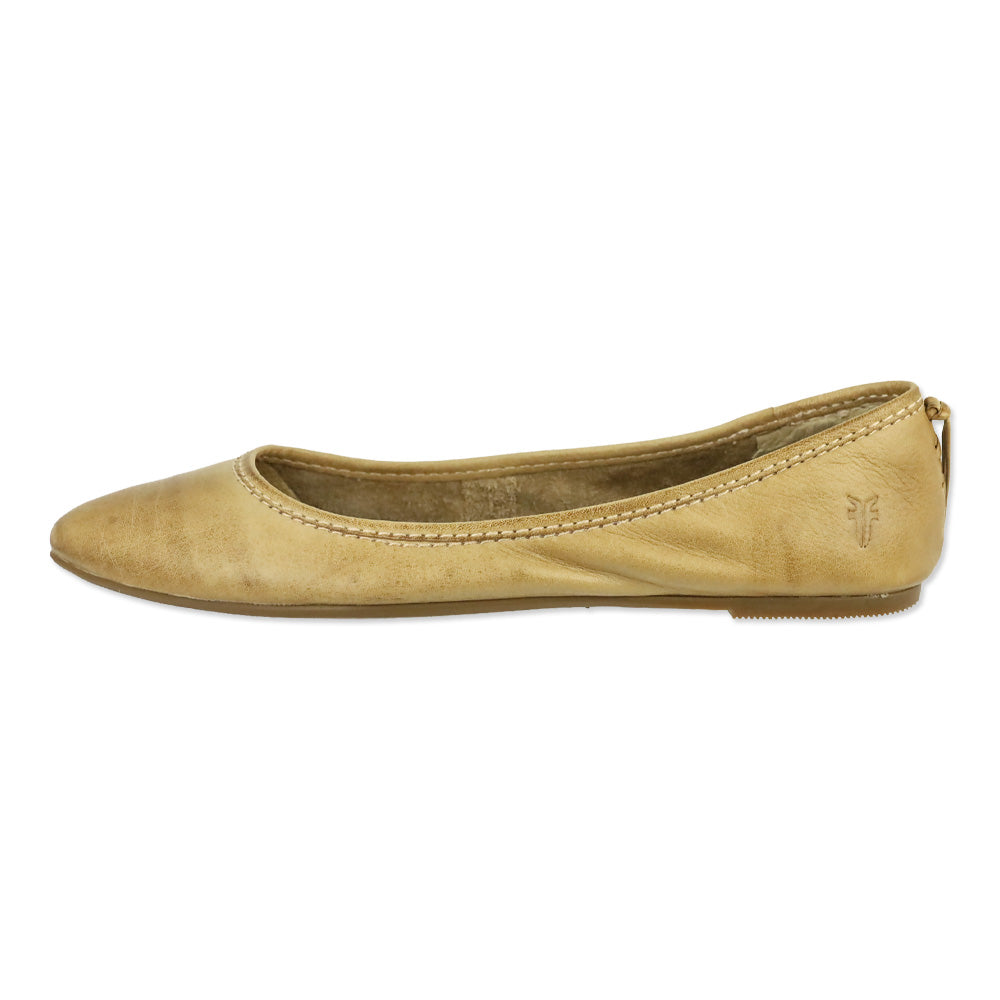Frye Regina Beige Ballet Flats